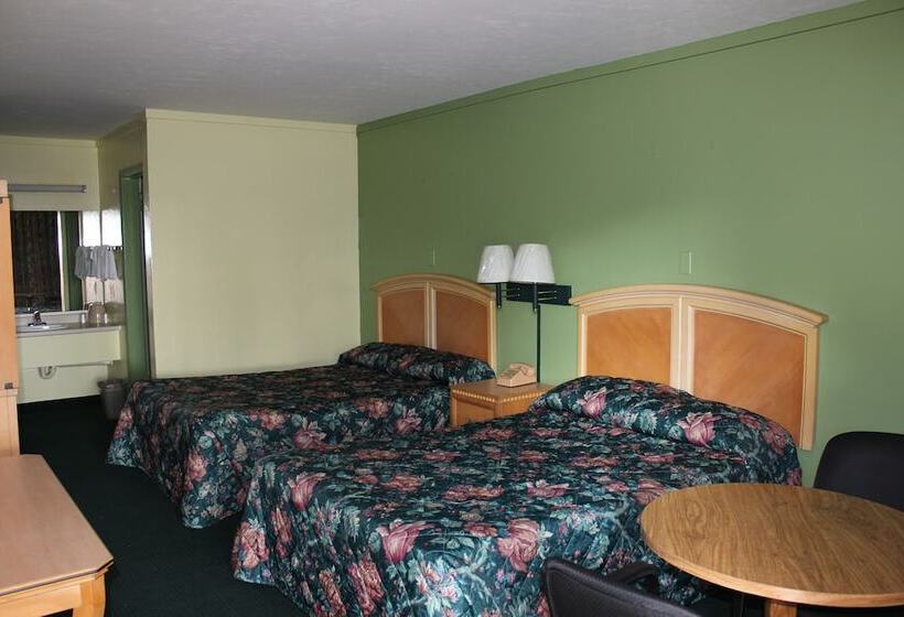 חדר סטנדרט שתי מיטות זוגיות, Travelers Inn Gainesville