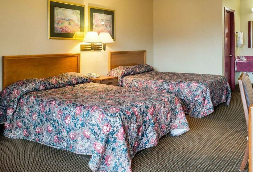 Номер Стандарт 2 Двуспальные Кровати, Motel 6 Greenwood, Ms