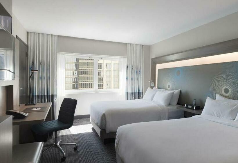 اتاق استاندارد با 2 تخت دوبل, M Social Hotel Times Square New York