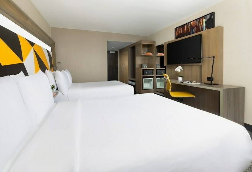 اتاق استاندارد با 2 تخت دوبل, M Social Hotel Times Square New York