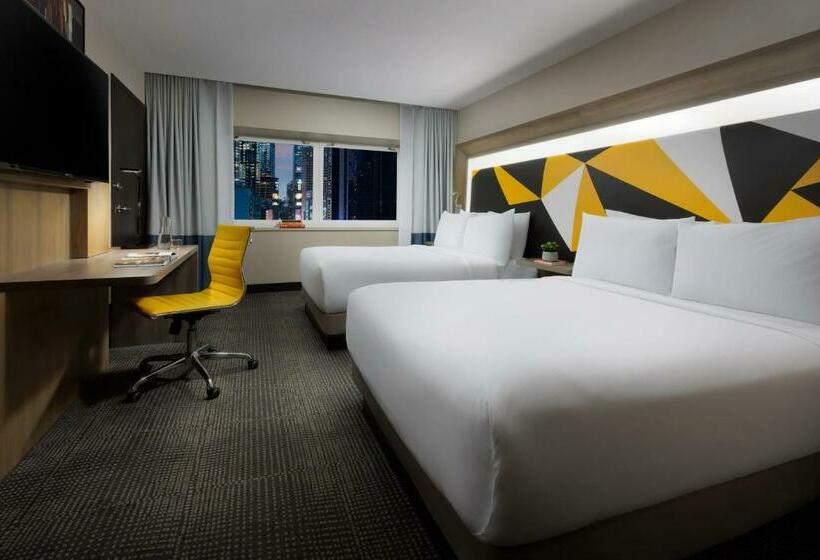 اتاق لوکس با چشم‌انداز, M Social Hotel Times Square New York
