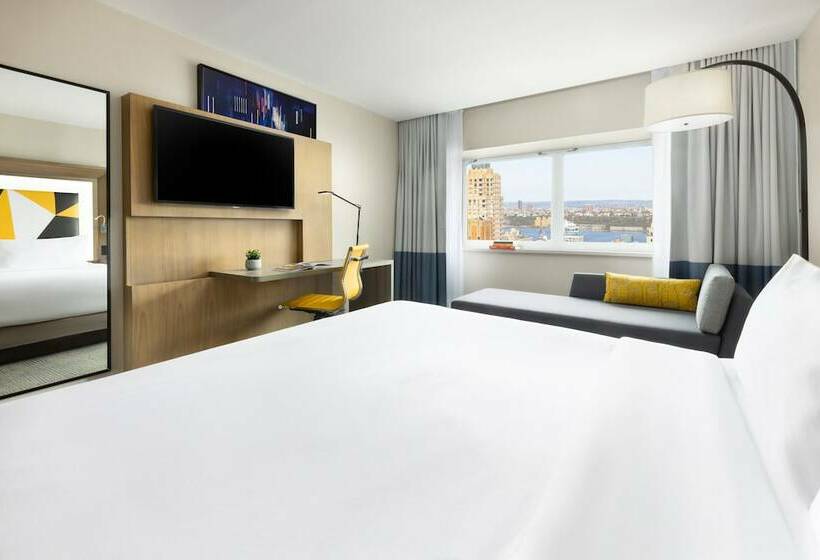 اتاق سوپریور با چشم‌انداز رودخانه, M Social Hotel Times Square New York