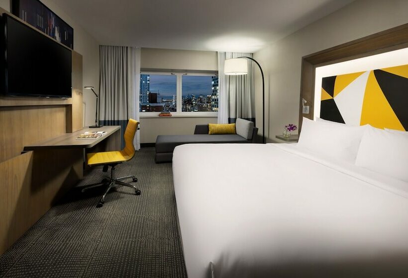 اتاق سوپریور با چشم‌انداز رودخانه, M Social Hotel Times Square New York