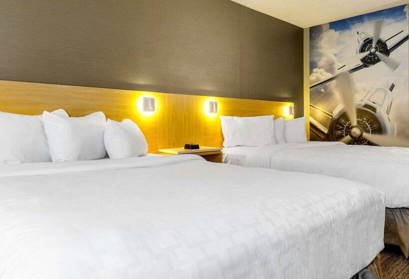 اتاق استاندارد با 2 تخت دوبل, Clarion Pointe Quebec Airport