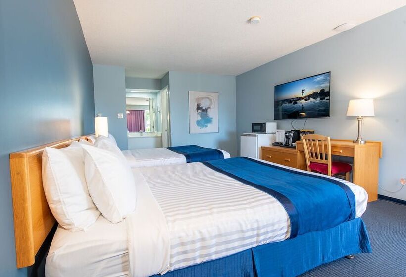Номер Стандарт 2 Двуспальные Кровати, Ocean Crest Motel