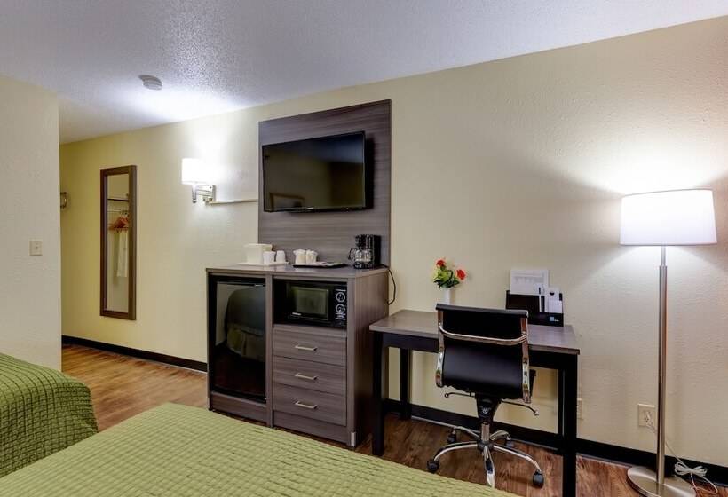 Номер Стандарт 2 Двуспальные Кровати, Continental Inn   Charlotte