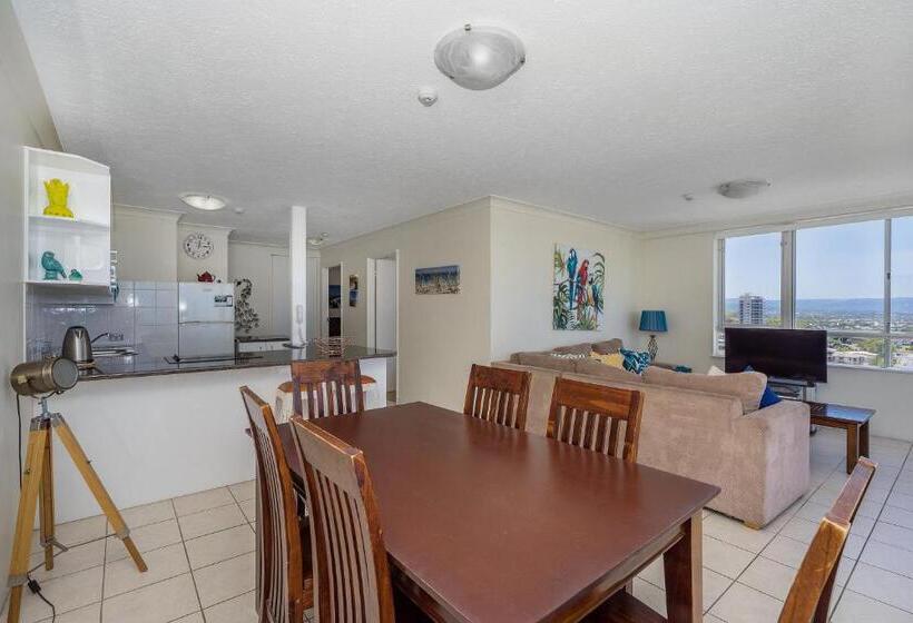Апартаменты 1 Спальня Вид на Море, Burleigh Beach Tower