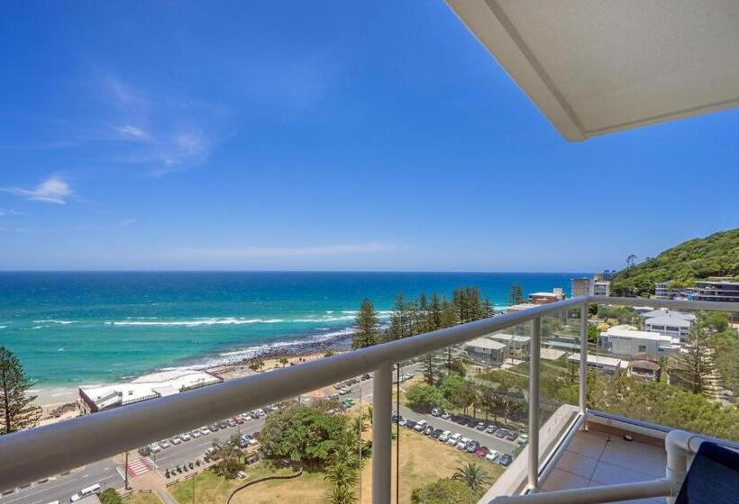 Апартаменты Superior 1 Спальня Вид на Море, Burleigh Beach Tower