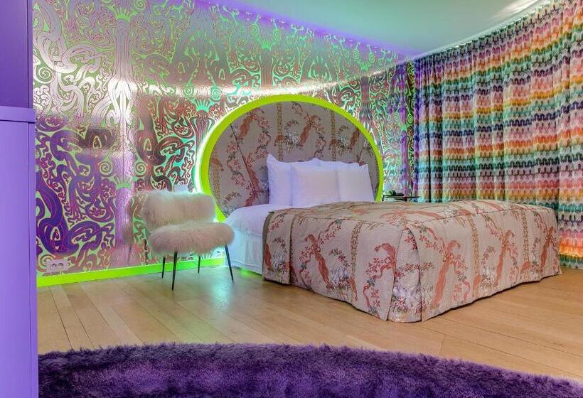 חדר דחוקס עם מיטת קינג, Small Luxury Hotel De Witte Lelie
