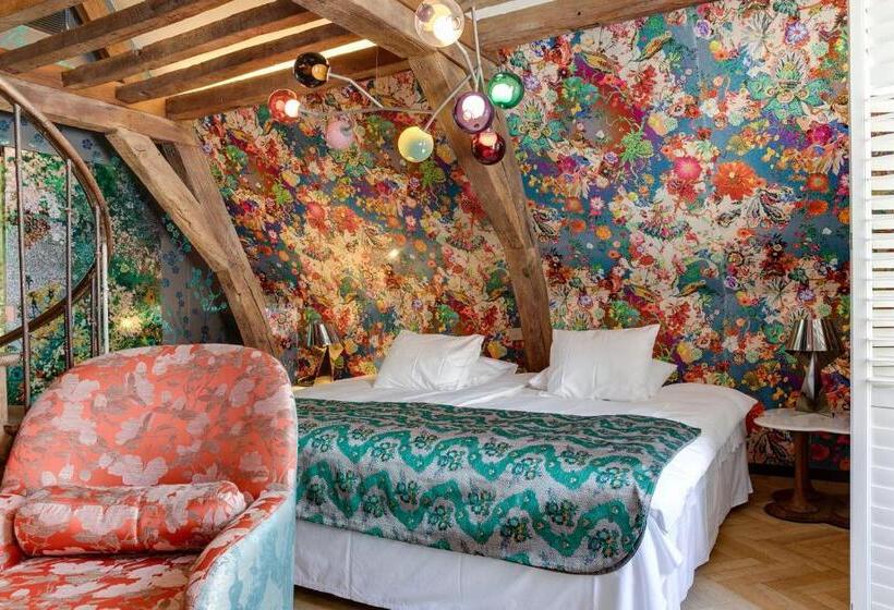 غرفة ديلوكس سرير كينج, Small Luxury Hotel De Witte Lelie