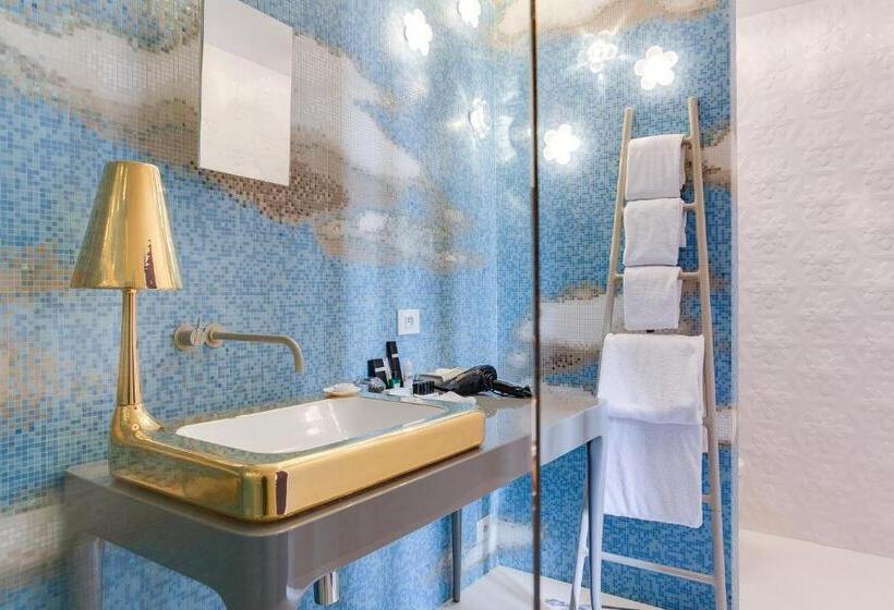 חדר דחוקס עם מיטת קינג, Small Luxury Hotel De Witte Lelie