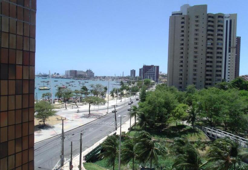 דירה בת חדר שינה 1 צדדית נוף לים, Iracema Residence Hotel Flat