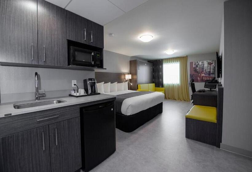 اتاق سوپریور با تخت بزرگ, & Suites Le Dauphin Quebec