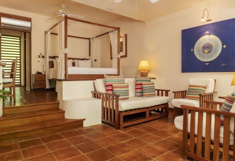Номер Superior с Террасой, Capitan Suizo Beachfront Boutique