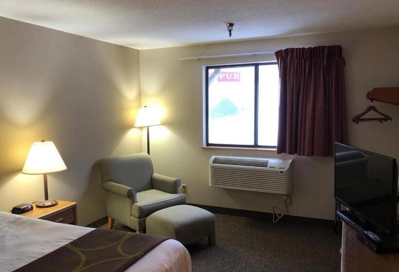 带大床的标准间, Super 8 By Wyndham Salmon Arm