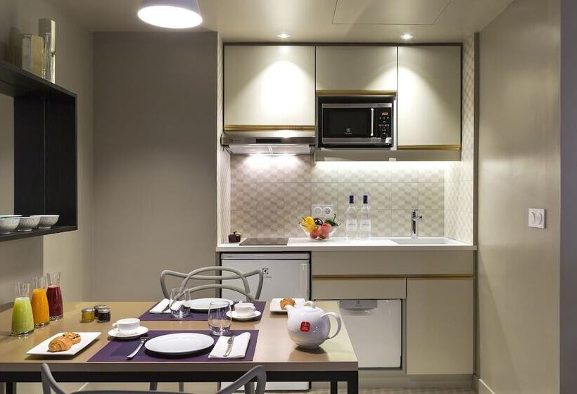 １ベッドルームアパートメント, Citadines Opéra Paris