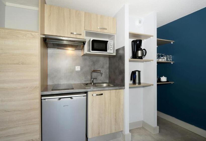 Семейное Студио, Residence Odalys Aqualia