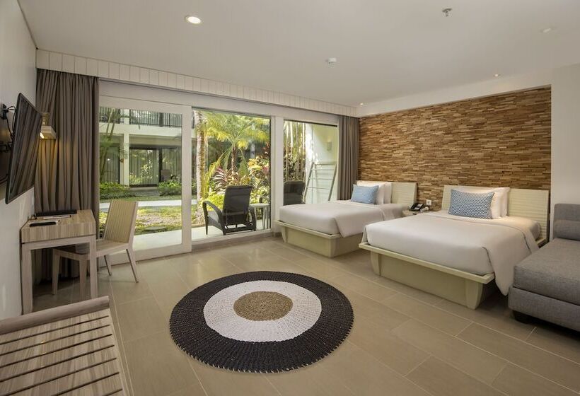 اتاق لوکس با تراس, Away Bali Legian Camakila Resort