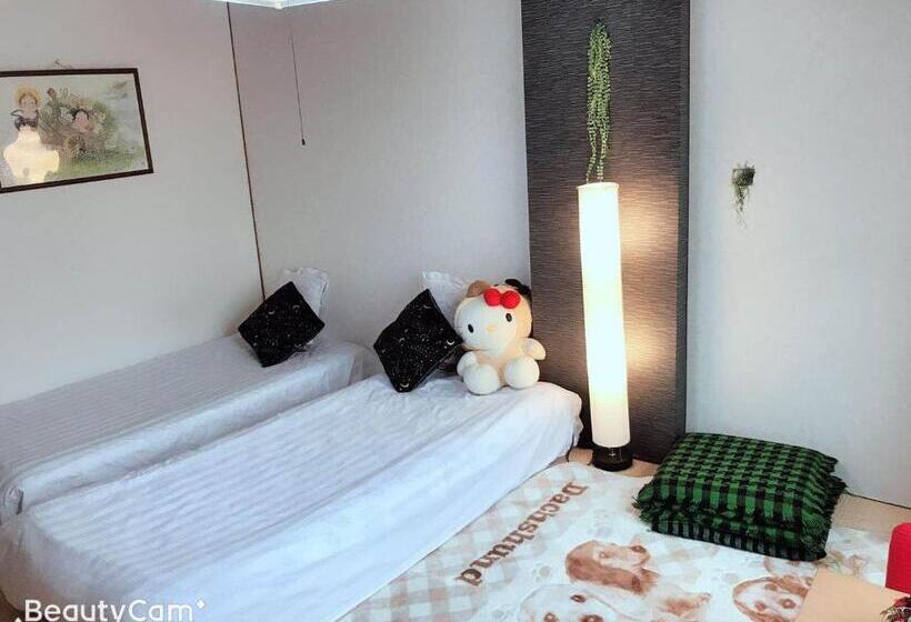 غرفة قياسية رباعية, Yoshidoku Inn   Domome1吉德旅館1ドーム前近usj 直达難波4分心斋桥6分关西機場