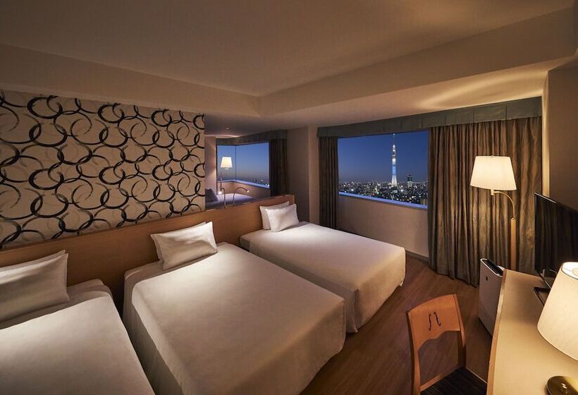 اتاق استاندارد چهار تخته, Tobu Hotel Levant Tokyo