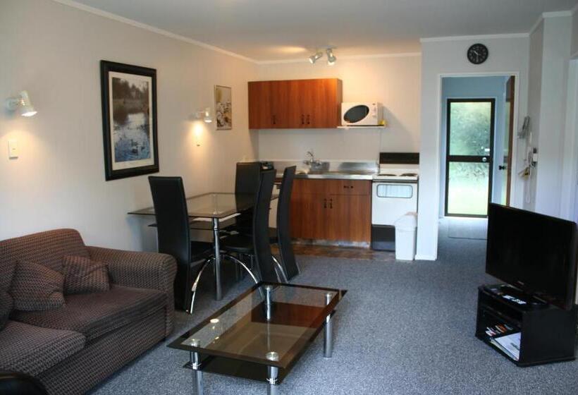 침실 2개 아파트, Awatea Park Motel