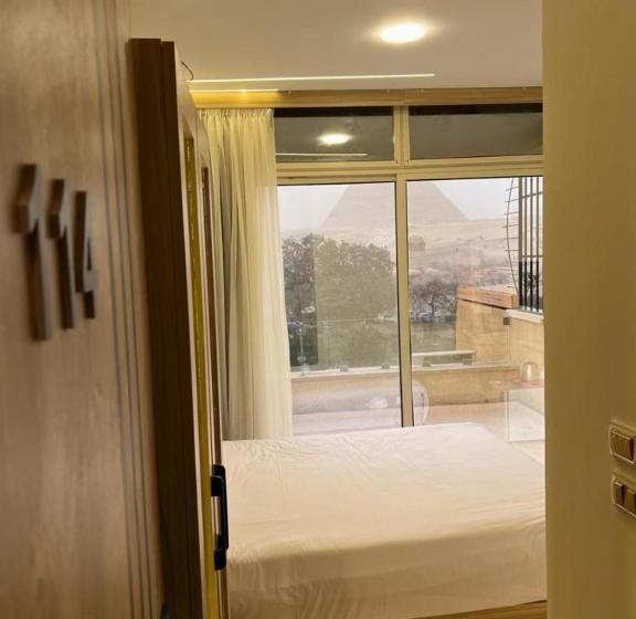 اتاق استاندارد با بالکن, Giza Pyramids View Inn
