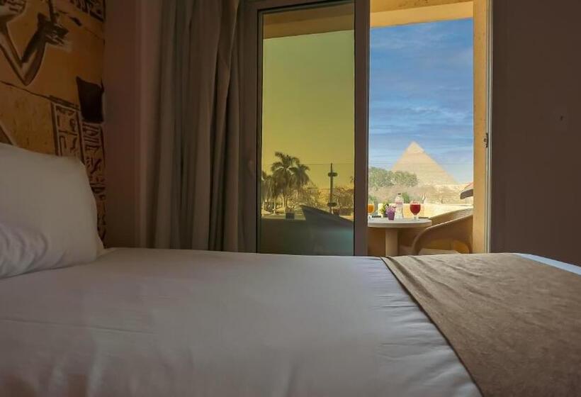 اتاق استاندارد چهارنفره با بالکن, Giza Pyramids View Inn
