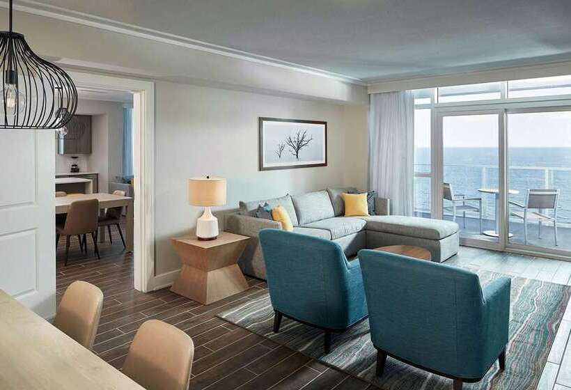 Suíte 3 Quartos, Hilton Grand Vacations Club Ocean Enclave Myrtle Beach