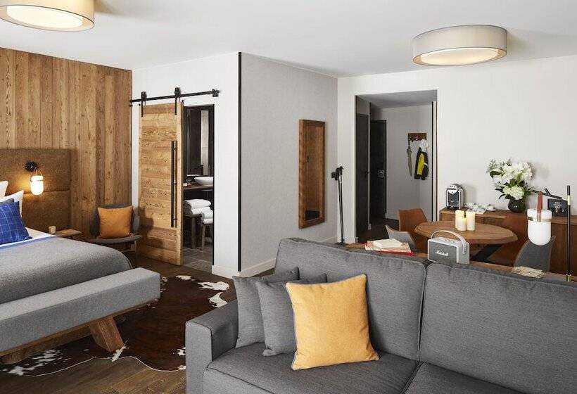 Люкс Superior, Ecrin Blanc Resort Courchevel   Aquapark