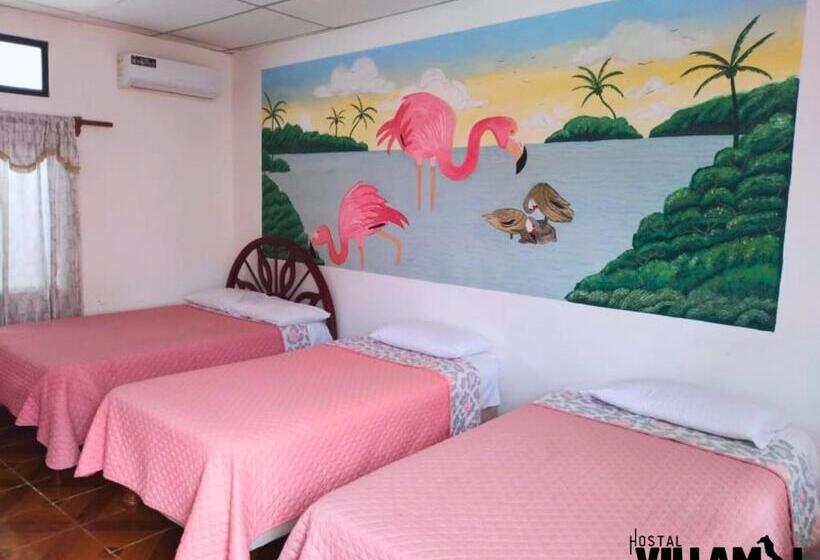 اتاق استاندارد چهار تخته, Hostal Villamil