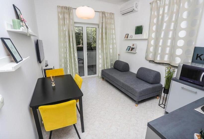 Апартаменты 1 Спальня с Террасой, Apartments Silvano 407