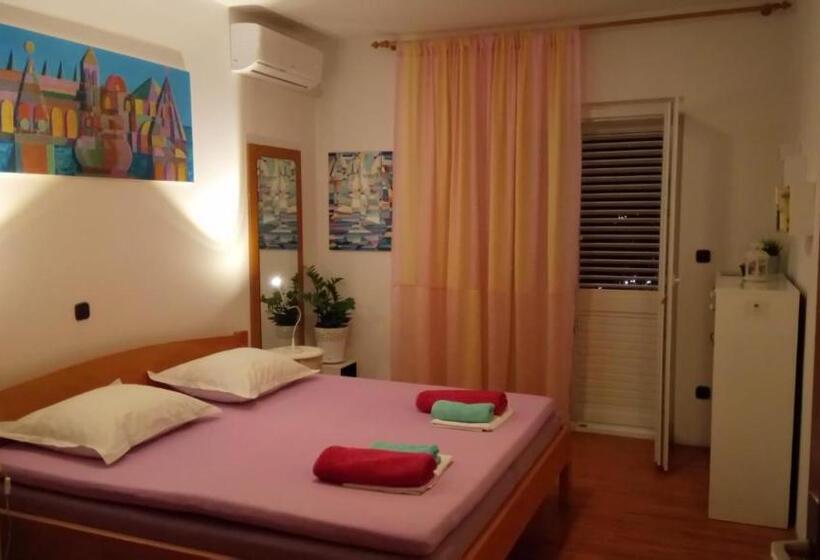 디럭스 테라스 룸 바다 전망, Apartments Boćin Rosso