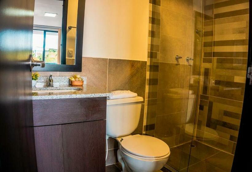 اتاق استاندارد با بالکن, Alamos Del Parque