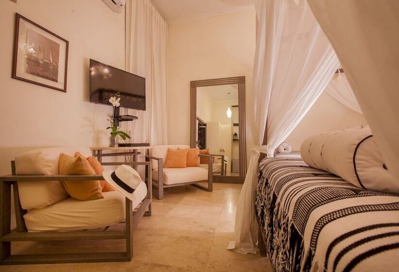 اتاق استاندارد با 2 تخت دوبل, Casa De Alba Hotel Boutique