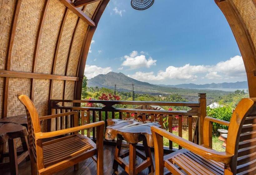 스탠다드 룸 산 전망, Tiing Bali Guest House Kintamani