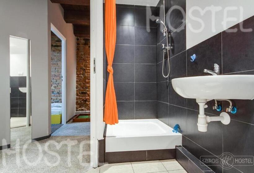 Standard room with outdoor bath, 3 Bros' Hostel Cieszyn