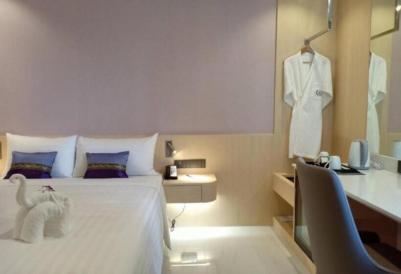 Habitación Superior Individual, Evergreen Laurel Hotel Bangkok