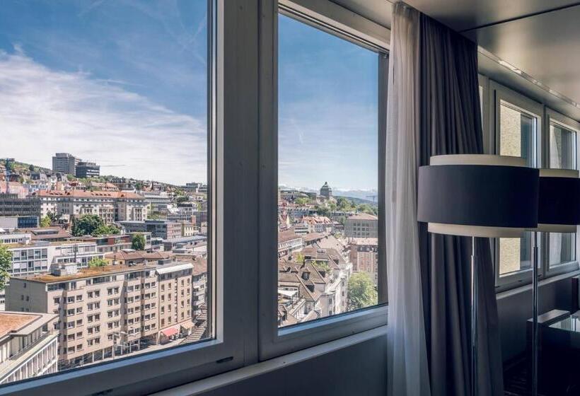 اتاق لوکس با تخت بزرگ, Zurich Marriott