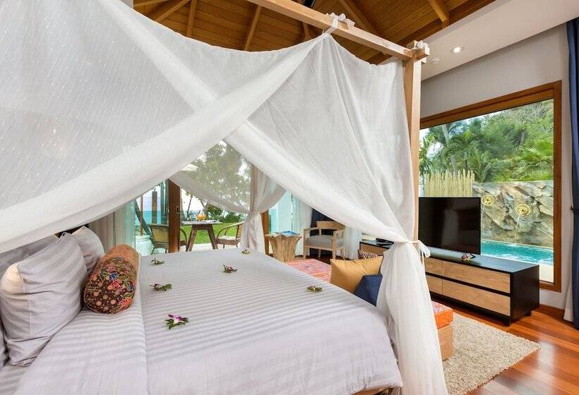 Вилла с 1 спальней и бассейном, Krabi Resort  Sha Extra Plus