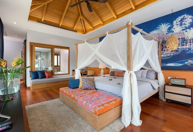 Вилла с 1 спальней и бассейном, Krabi Resort  Sha Extra Plus