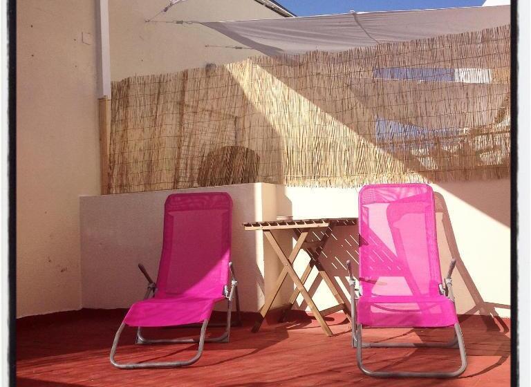 اتاق استاندارد با تراس, Al Gharb Tavira Eco Guesthouse