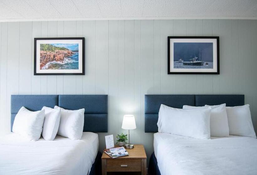 带2个双人床的标准工作室, Anchorage Motel