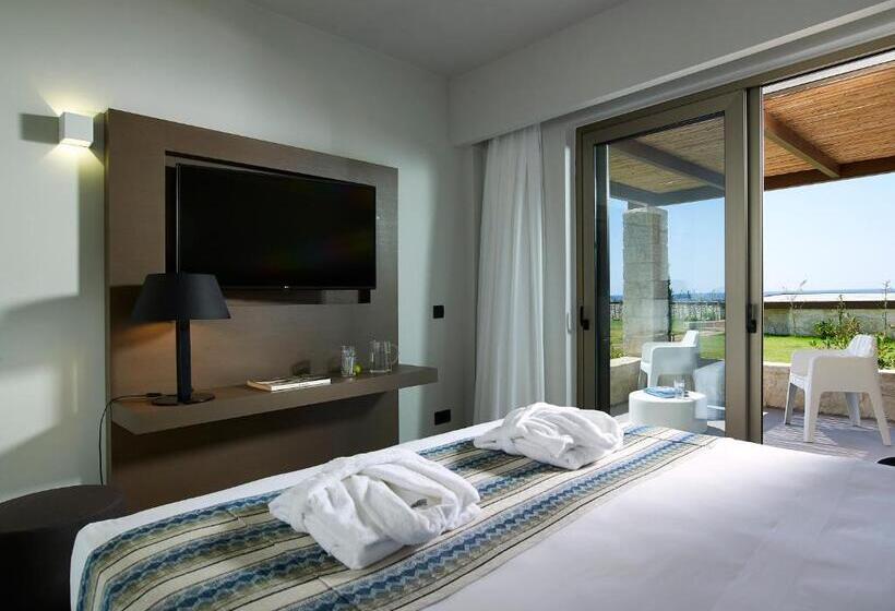 اتاق لوکس با چشم‌انداز دریا, Kakkos Beach Hotel   Adults Only