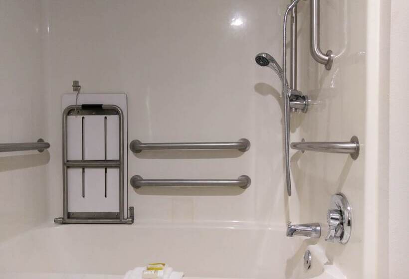 장애인을 위한 더블 침대 스탠다드 룸, La Quinta By Wyndham Melbourne Viera