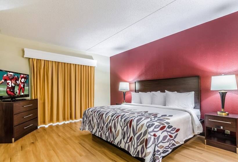 디럭스 룸, Red Roof Inn & Conference Center Wichita Airport