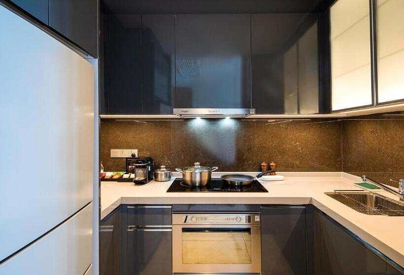 Apartamento Deluxe 1 Quarto Vista Mar, Oakwood Apartments Sanya