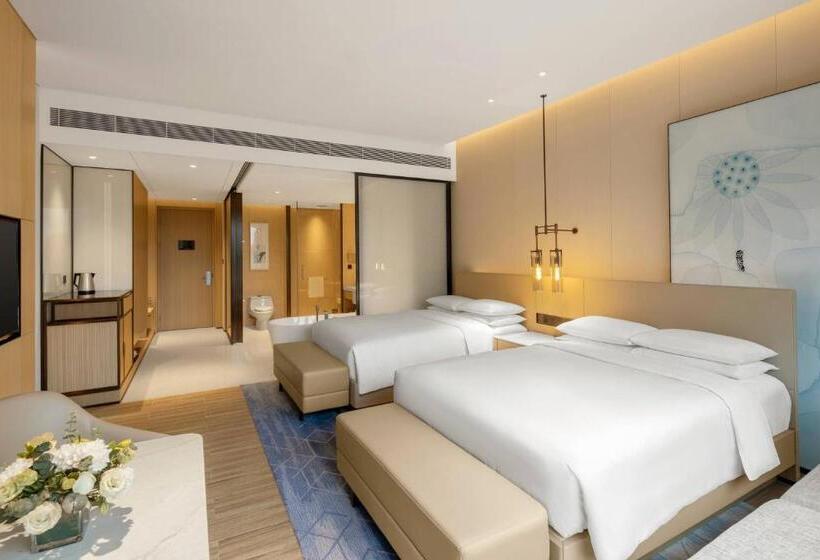 ２ダブルベッドのスタンダードルーム, Suining Marriott