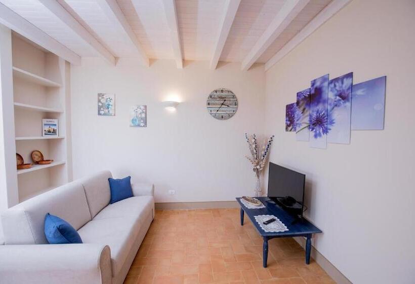 Апартаменты 1 Спальня Вид на Бассейн, Agriturismo Colle Oliveto