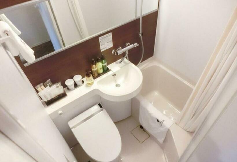 带双人床的基本房间, Natural Hot Spring Hotel Livemax Premium Hiroshima