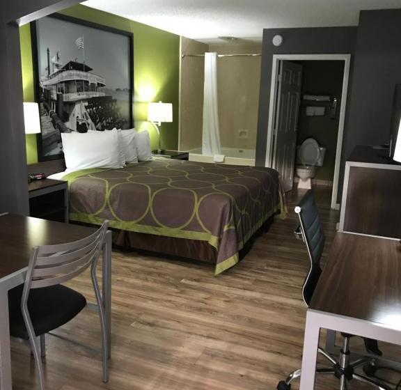 Номер Deluxe Кровать Кинг, Super 8 By Wyndham Slidell